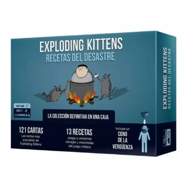 exploding kittens recetas del desastre