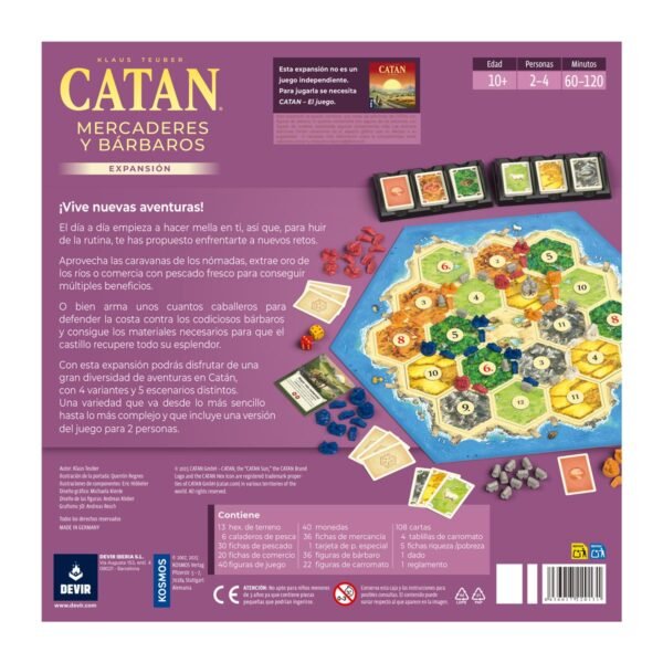 Catan Mercaderes y Bárbaros - Imagen 2